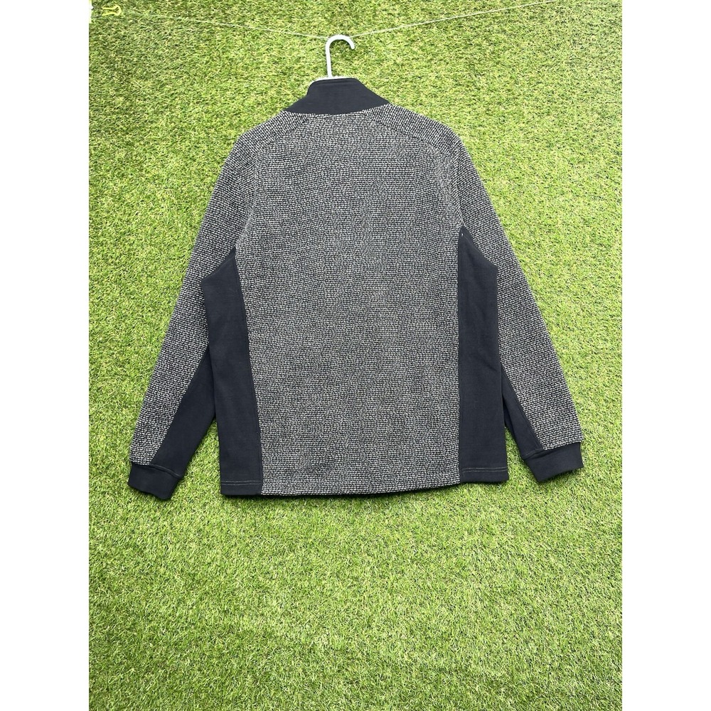 Carbon2Cobalt Sherpa Jacket Mens Large Dark Gray Full Zip Deep Pile Transcendent - Picture 12 of 12